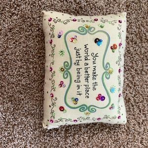 Decorative pillow